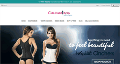 Desktop Screenshot of colombianaboutique.com